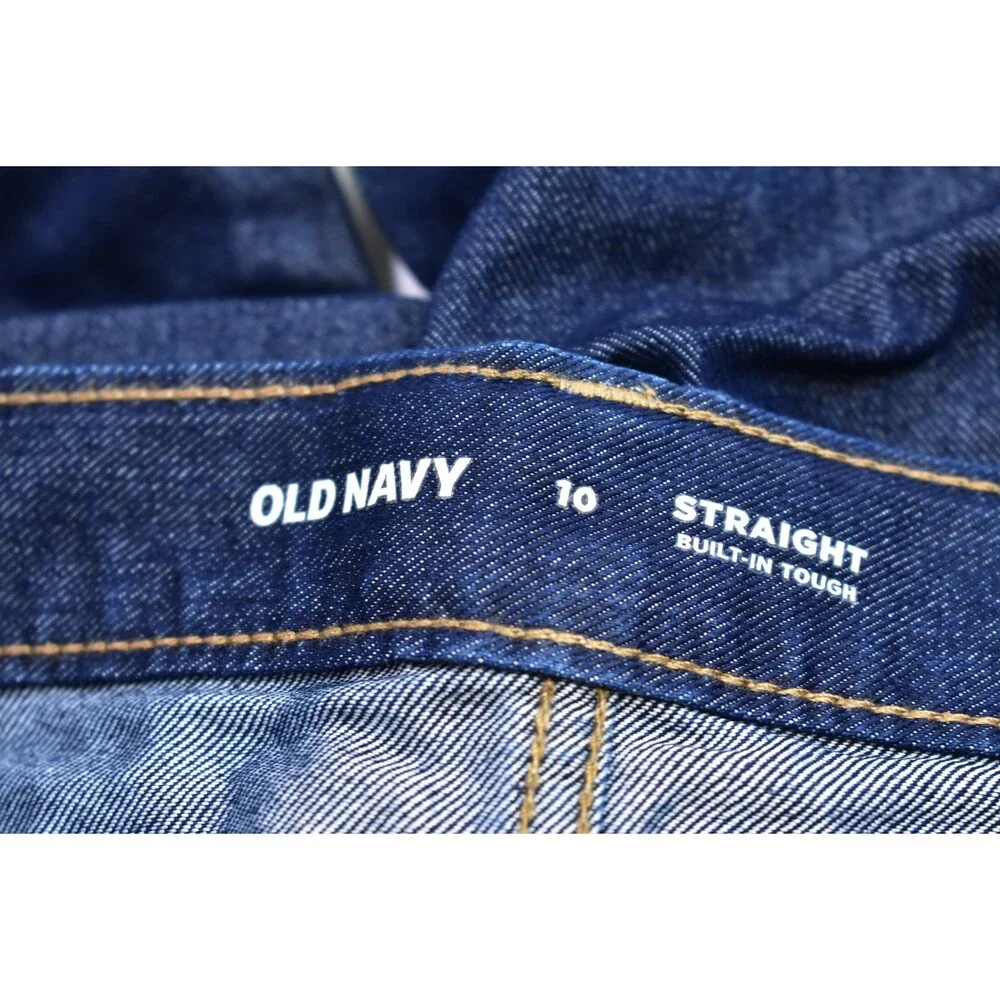 Old Navy Jeans Boys 10 Straight Built-In Tough WOW Straight Youth Denim Pants - Picture 3 of 12